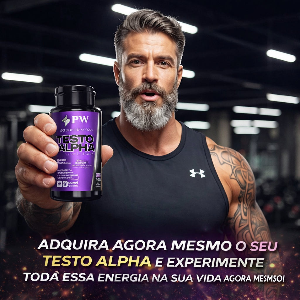 Testo Alpha Blend Vitaminas Masculinas