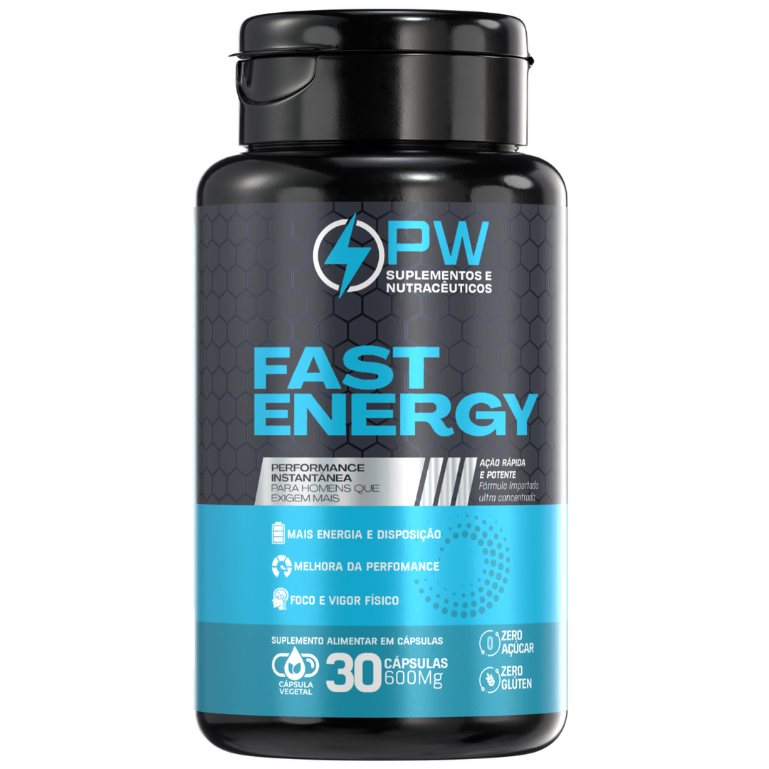 Fast Energy Blend Masculino Arginina Vitaminas e Taurina