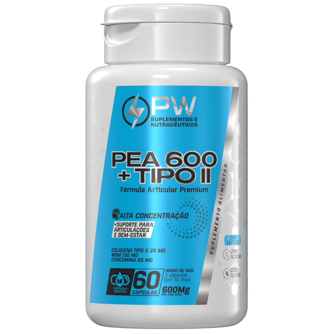 PEA600 + Colágeno Tipo 2 Blend Articular