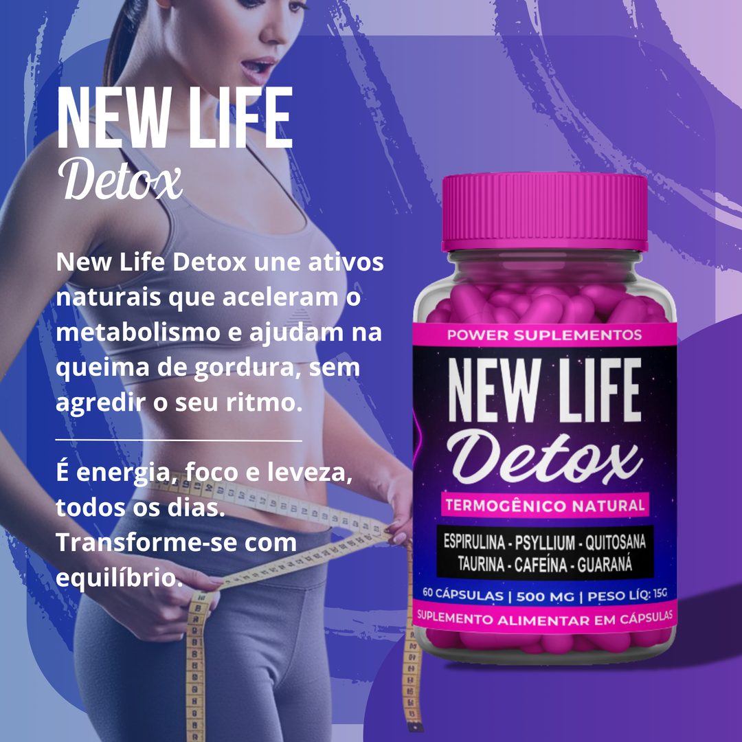 New Life Detox Digestivo Natural Concentrado