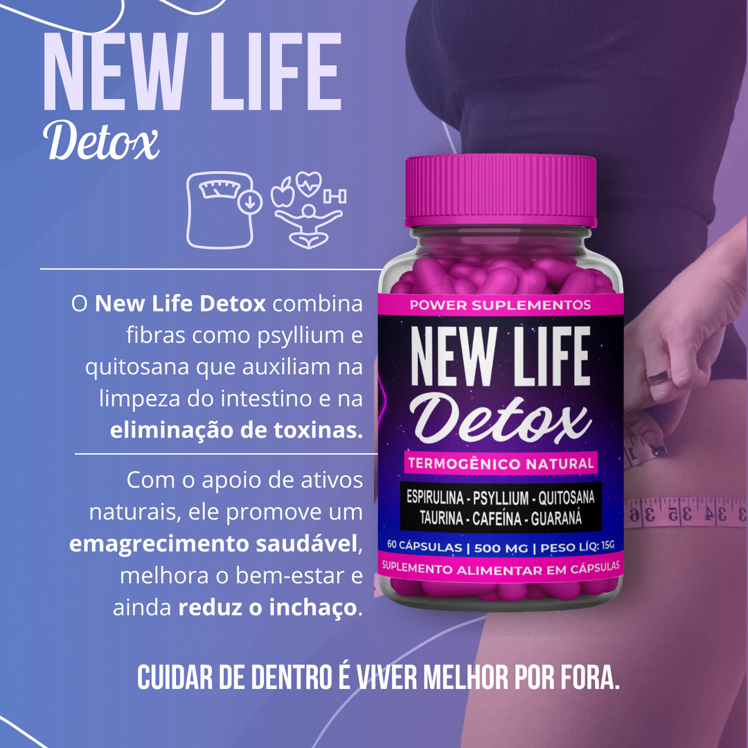 New Life Detox Digestivo Natural Concentrado