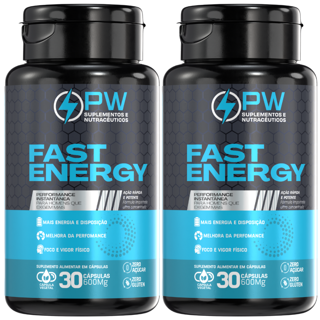 Fast Energy Blend Masculino Arginina Vitaminas e Taurina