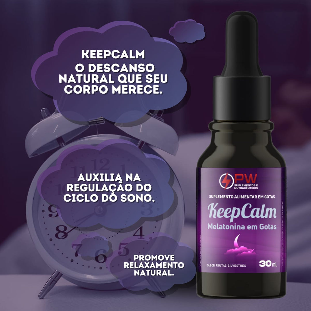 Keepcalm Melatonina em Gotas