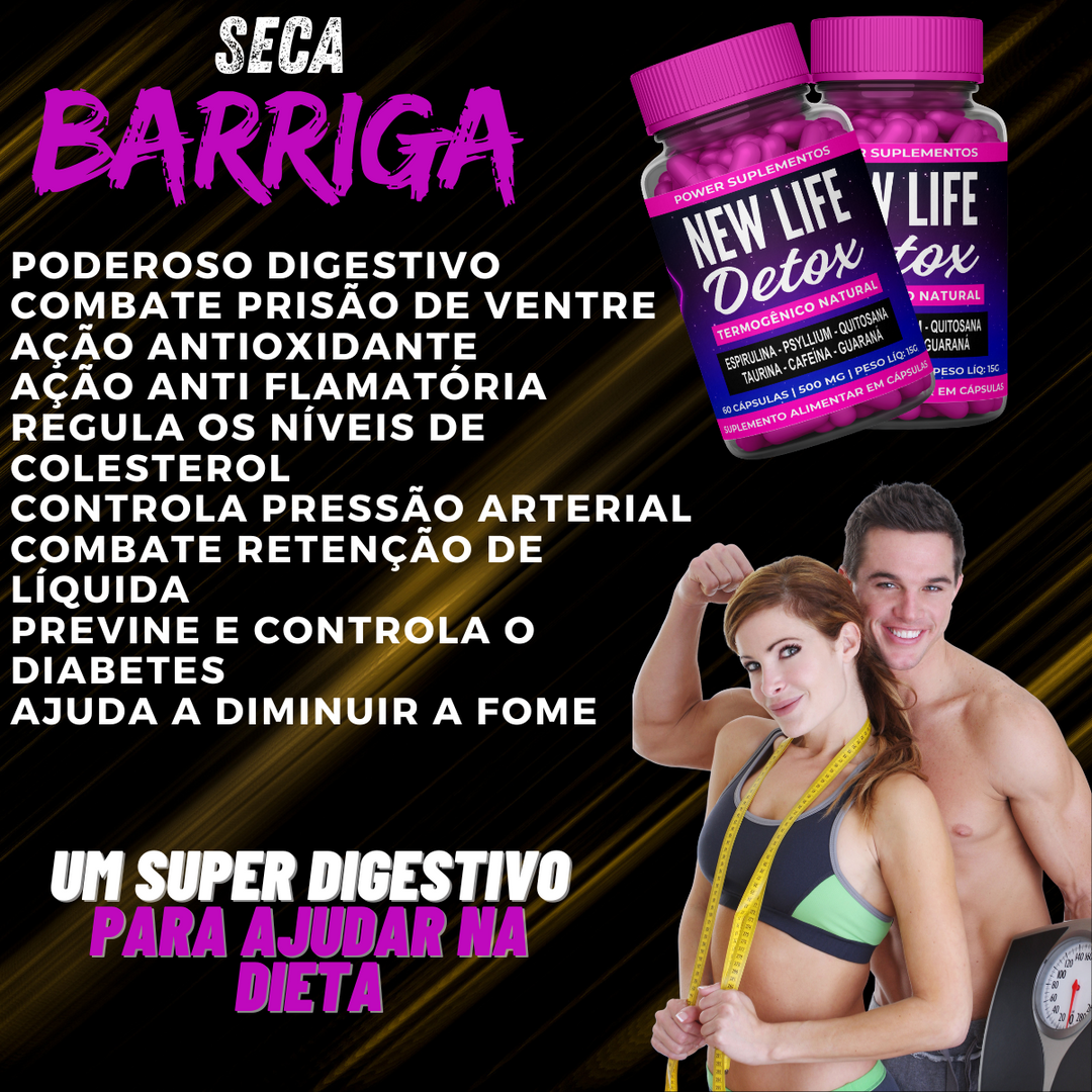 New Life Detox Digestivo Natural Concentrado