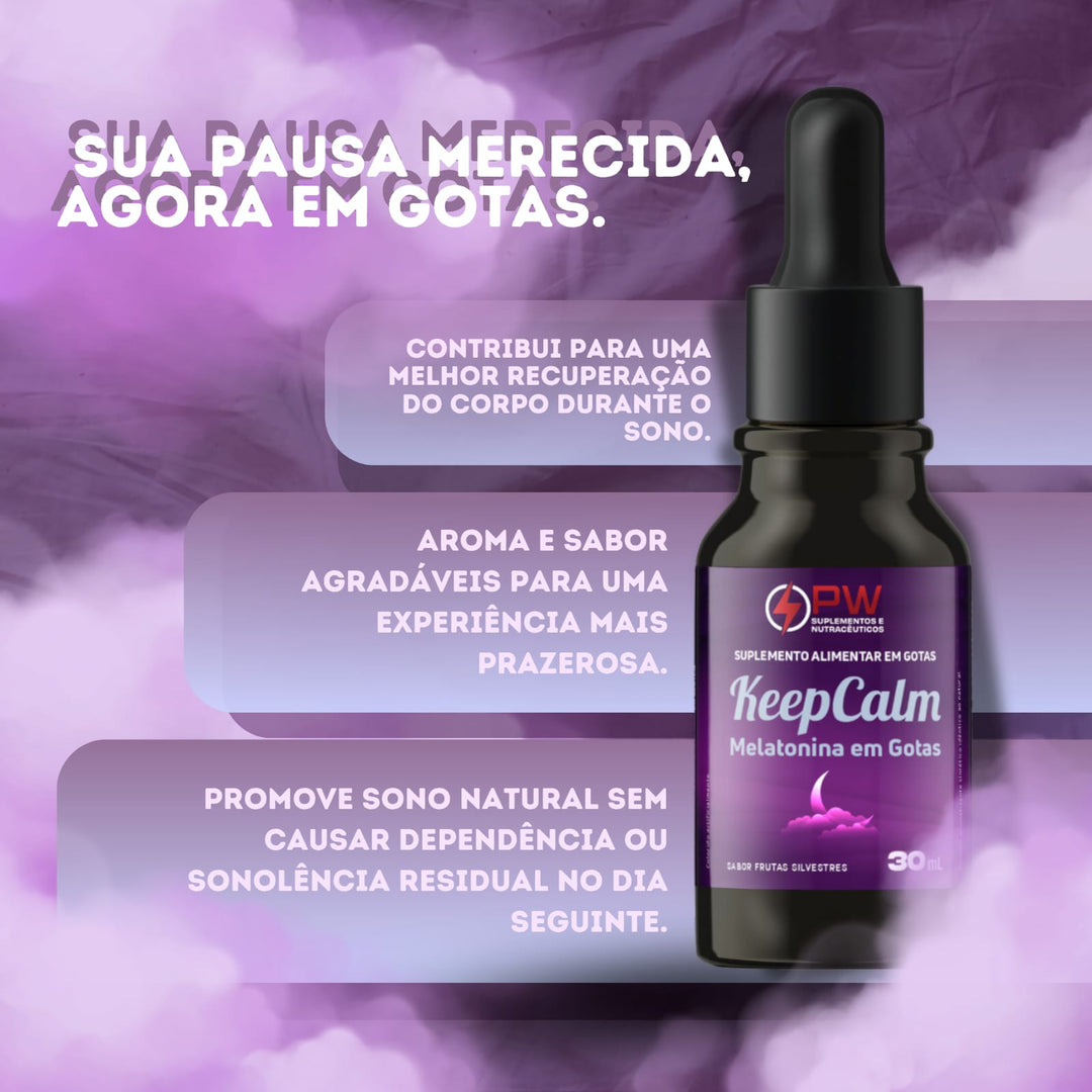 Keepcalm Melatonina em Gotas