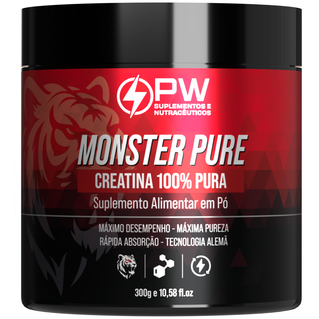 Creatina Monster 100% Pura Monohidratada