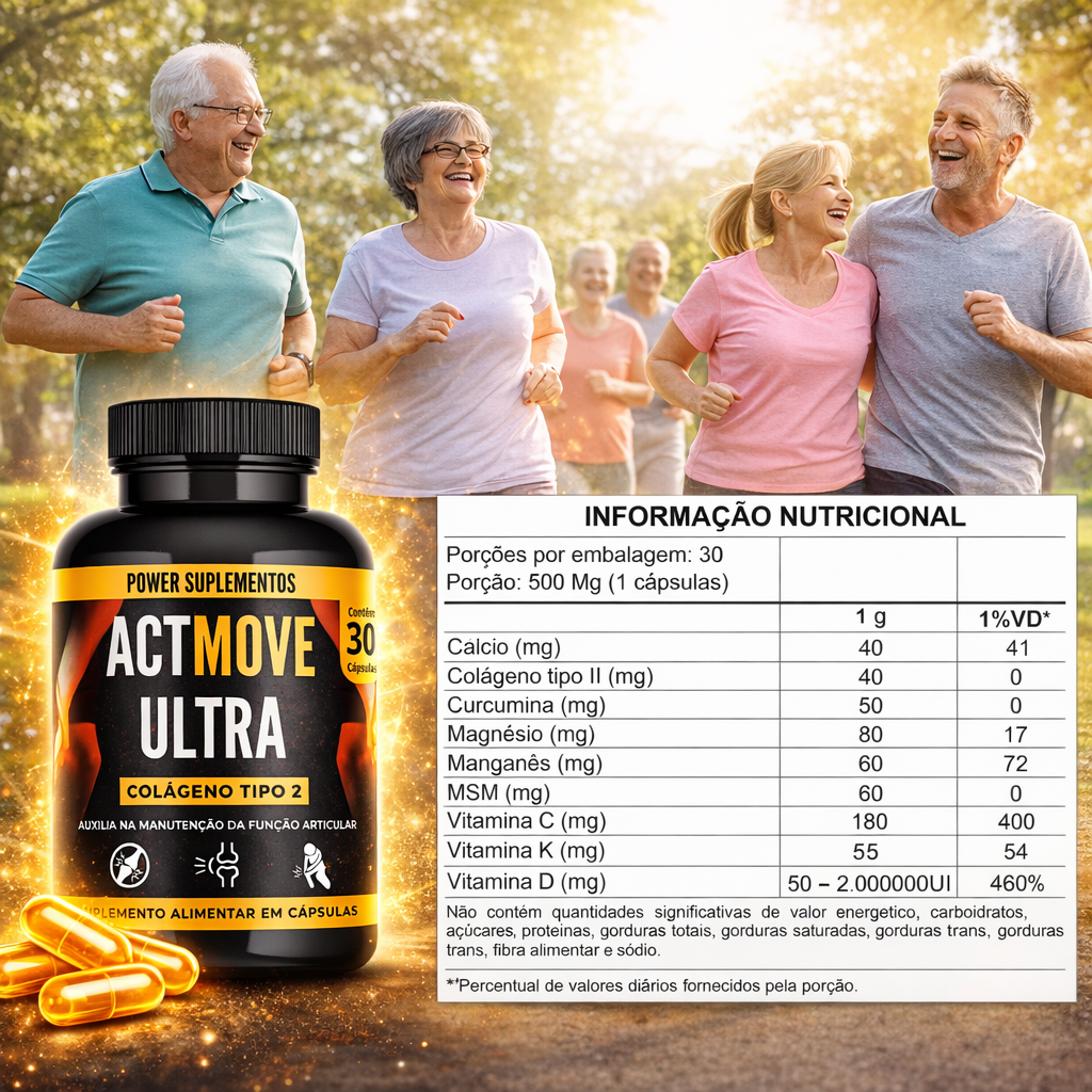Actmove Ultra Colágeno Tipo II Concentrado