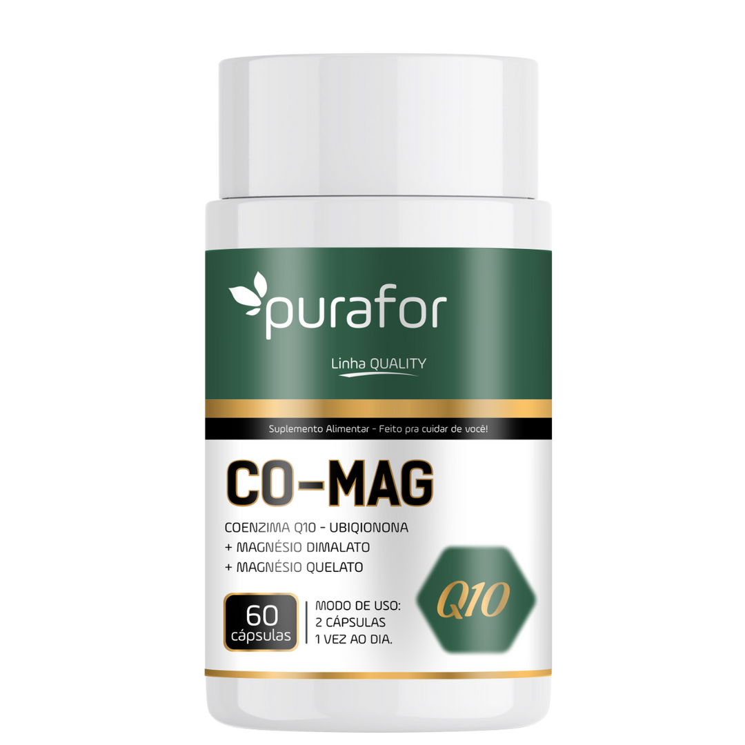 CO-MAG - Coenzima Q10 (Ubiquinona) + Magnésios
