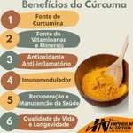 Carregar imagem no visualizador da Galeria, Fitoterapico de 95% Curcuma Longa com Pimenta Preta 60 Cps
