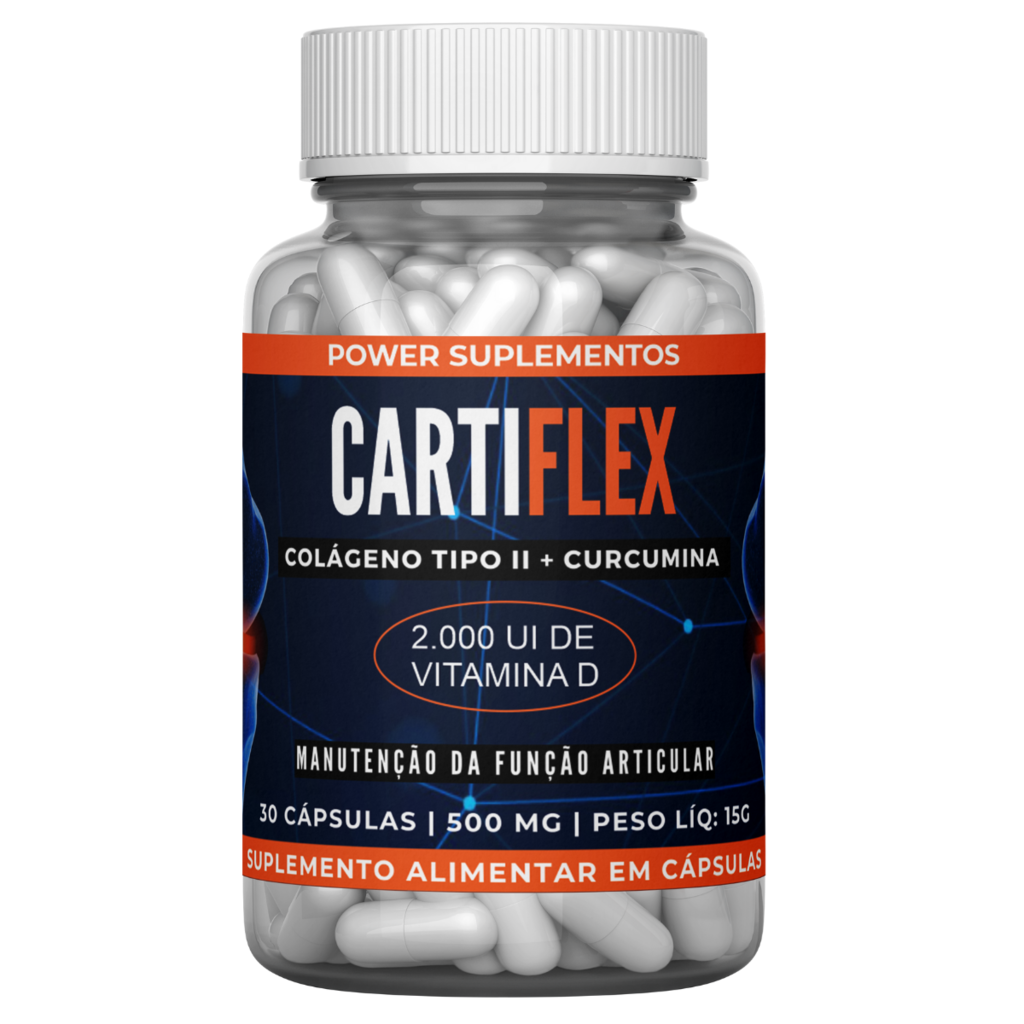 Cartiflex Colágeno Tipo II + Curcumina + Vitamina D