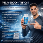Carregar imagem no visualizador da Galeria, PEA600 + Colágeno Tipo 2 Blend Articular
