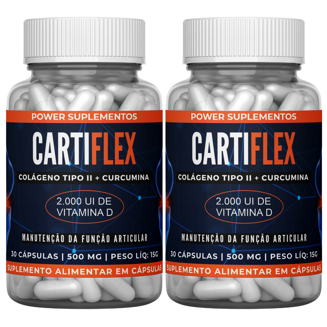Cartiflex Colágeno Tipo II + Curcumina + Vitamina D