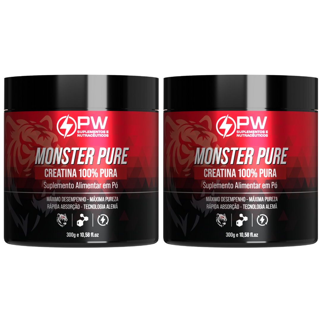 Creatina Monster 100% Pura Monohidratada