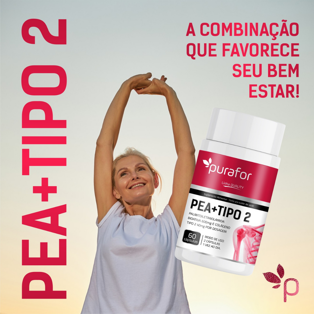 PEA Palmitoiletanolamida + Tipo 2