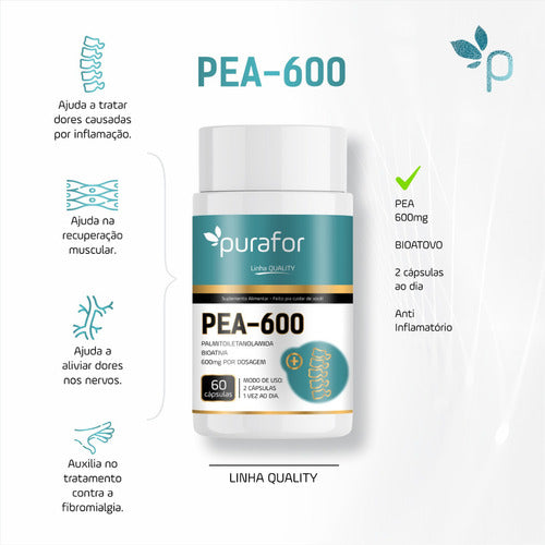 PEA600 Palmitoiletanolamida Bioativa