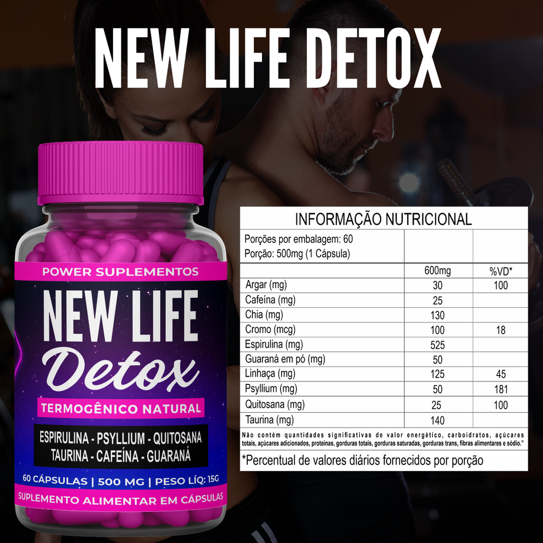 New Life Detox Digestivo Natural Concentrado